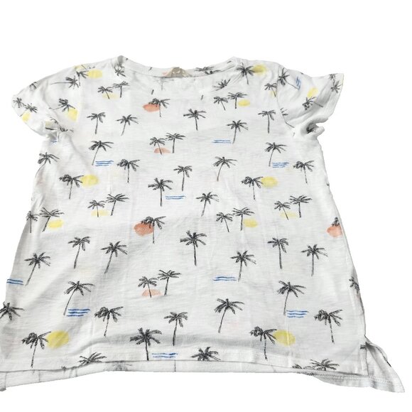 Lucky Brand Women's Size Small Palm Tree T Shirt Modal Cotton - Picture 7 of 7